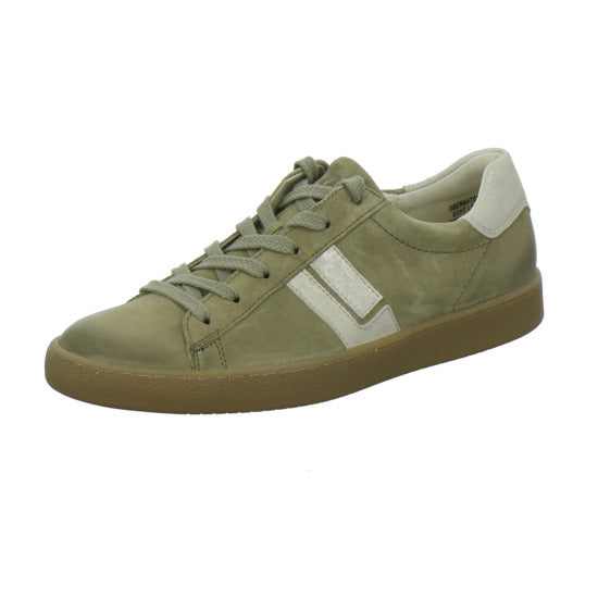 Paul Green Schnürhalbschuhe oliv - 360° Ansicht