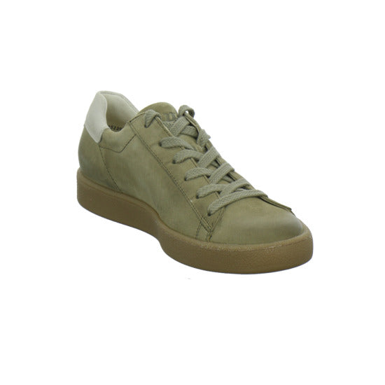 Paul Green Schnürhalbschuhe oliv - 360° Ansicht