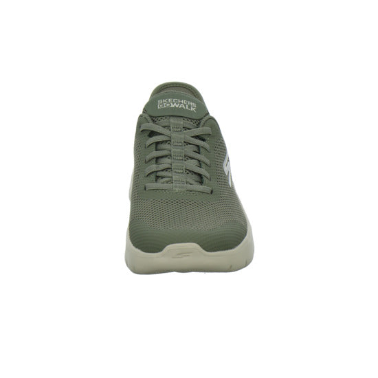 Skechers Slip Ins Schnürhalbschuhe oliv