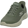 Skechers Slip Ins Schnürhalbschuhe oliv