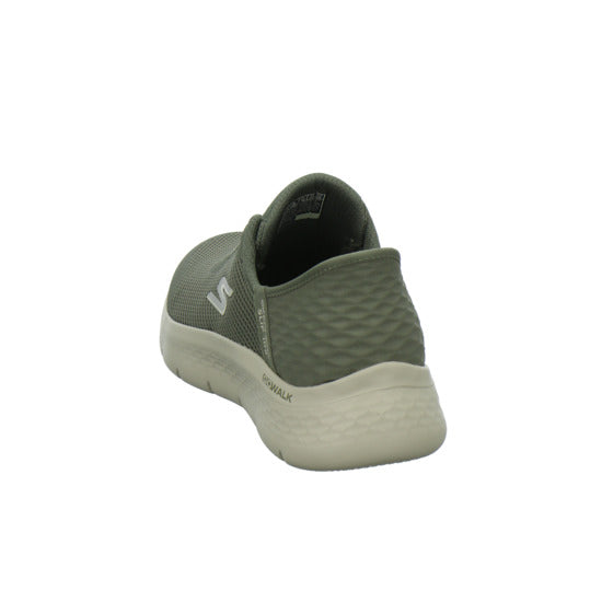 Skechers Slip Ins Schnürhalbschuhe oliv