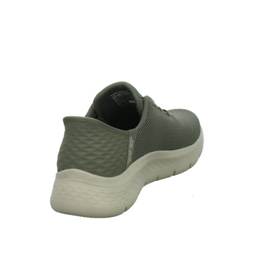 Skechers Slip Ins Schnürhalbschuhe oliv