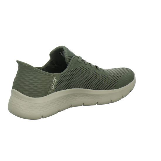 Skechers Slip Ins Schnürhalbschuhe oliv