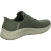 Skechers Slip Ins Schnürhalbschuhe oliv