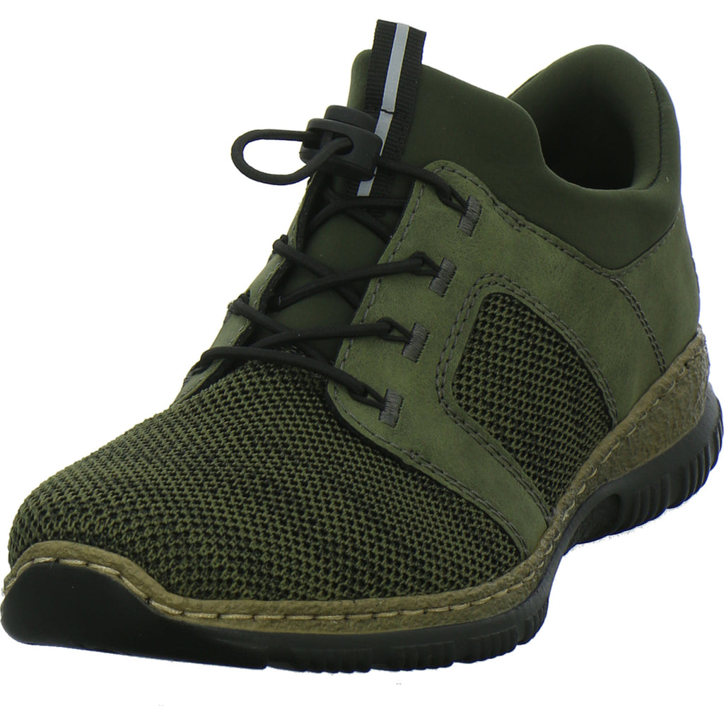 Rieker Schnürhalbschuhe oliv