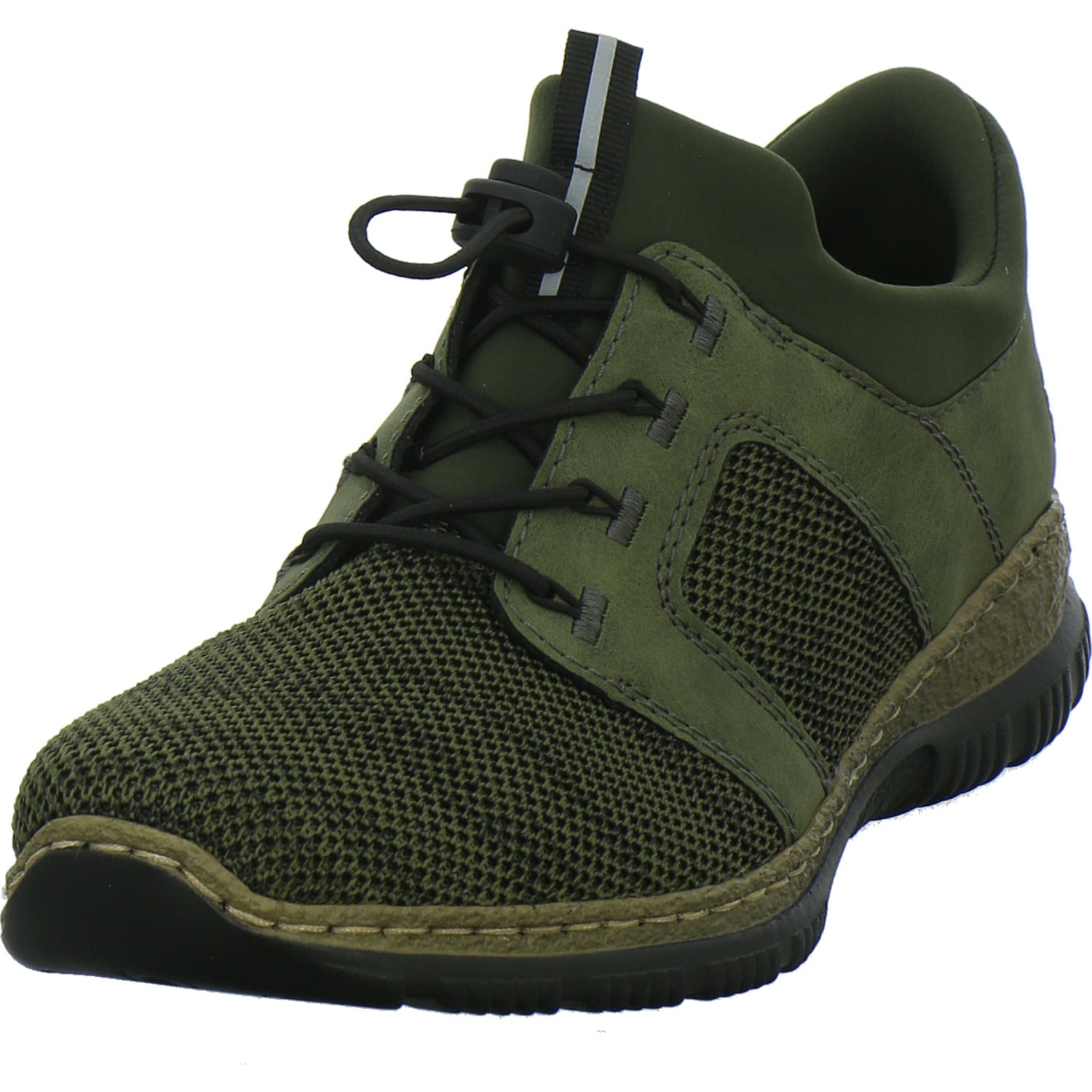 Rieker Schnürhalbschuhe oliv