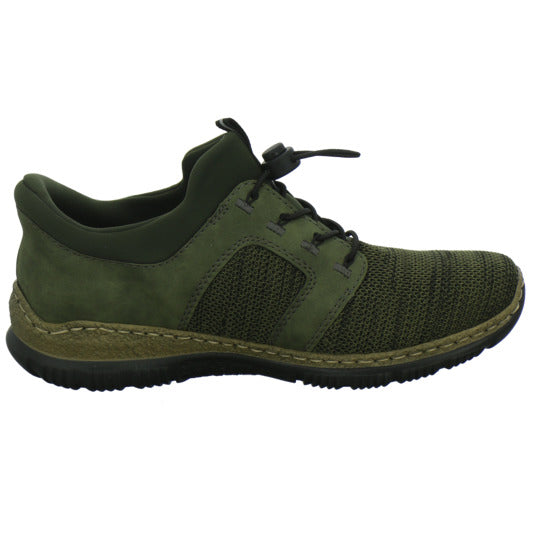 Rieker Schnürhalbschuhe oliv