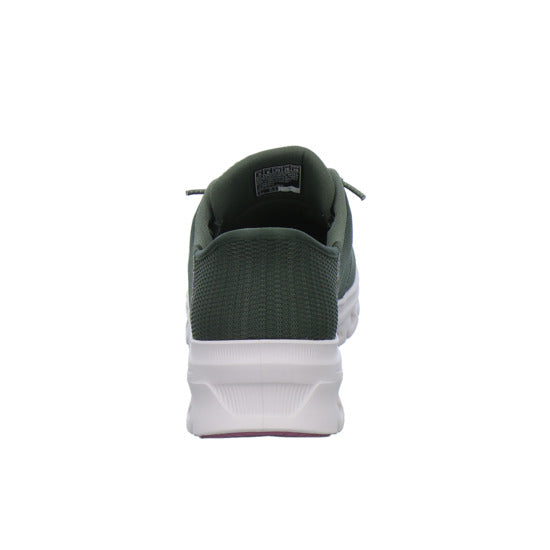 Skechers Sneaker Damen Glide Step Slip-Ins oliv