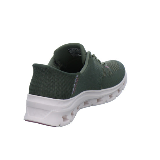 Skechers Sneaker Damen Glide Step Slip-Ins oliv