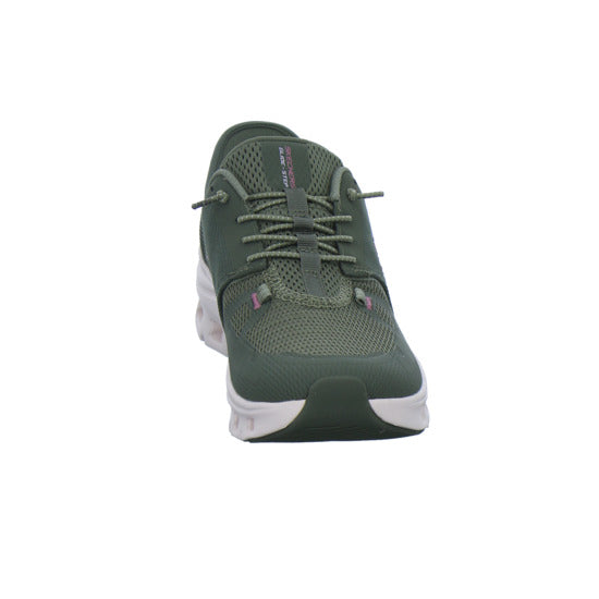Skechers Sneaker Damen Glide Step Slip-Ins oliv