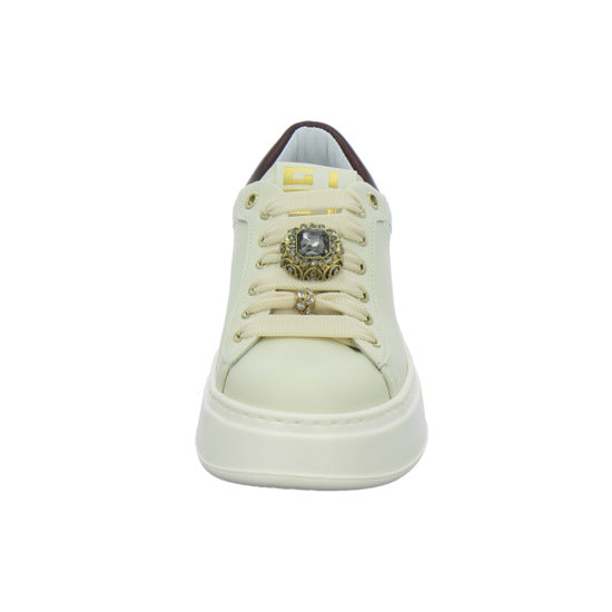 GIO+ Schnürhalbschuhe Beige - 360° Ansicht
