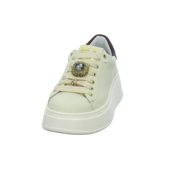 GIO+ Schnürhalbschuhe Beige - 360° Ansicht