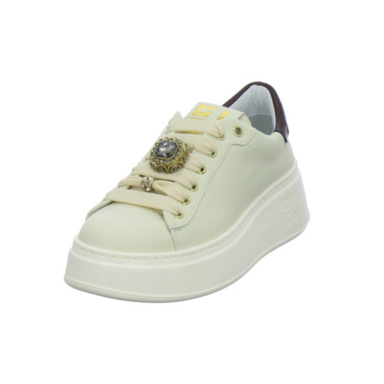 GIO+ Schnürhalbschuhe Beige - 360° Ansicht