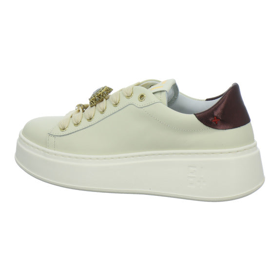GIO+ Schnürhalbschuhe Beige - 360° Ansicht