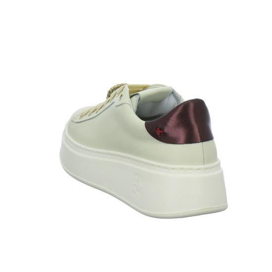 GIO+ Schnürhalbschuhe Beige - 360° Ansicht