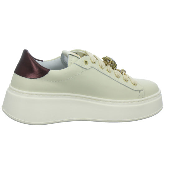 GIO+ Schnürhalbschuhe Beige - 360° Ansicht