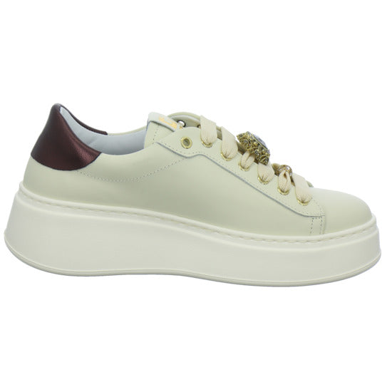 GIO+ Schnürhalbschuhe Beige - 360° Ansicht