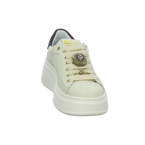 GIO+ Schnürhalbschuhe Beige - 360° Ansicht