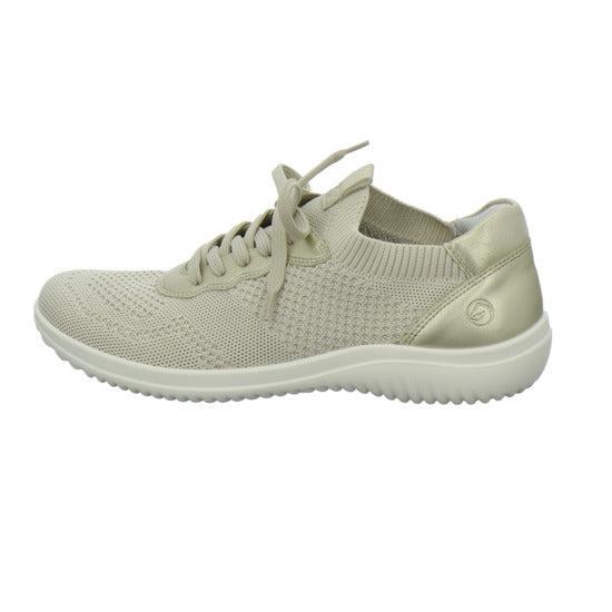 Remonte Schnürhalbschuhe Beige - 360° Ansicht