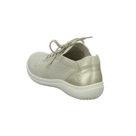 Remonte Schnürhalbschuhe Beige - 360° Ansicht