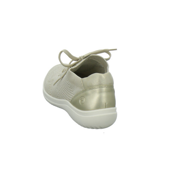 Remonte Schnürhalbschuhe Beige - 360° Ansicht