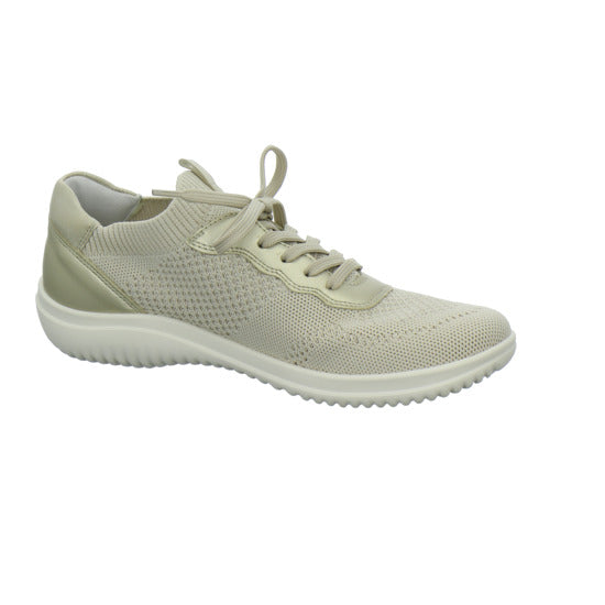 Remonte Schnürhalbschuhe Beige - 360° Ansicht