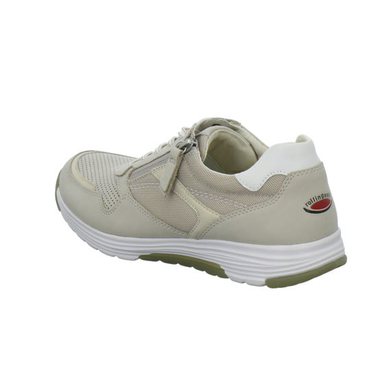 Gabor Comfort Rolling Soft Schnürhalbschuhe Beige - 360° Ansicht