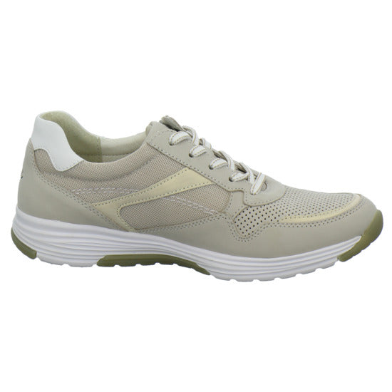Gabor Comfort Rolling Soft Schnürhalbschuhe Beige - 360° Ansicht