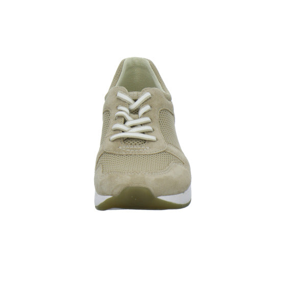Gabor Comfort Rolling Soft Schnürhalbschuhe Beige - 360° Ansicht