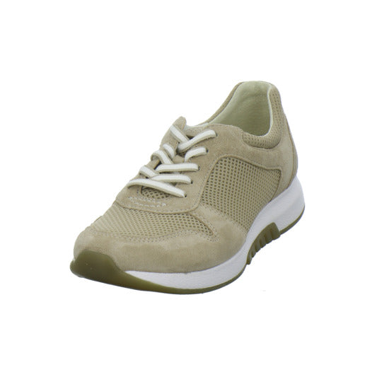 Gabor Comfort Rolling Soft Schnürhalbschuhe Beige - 360° Ansicht