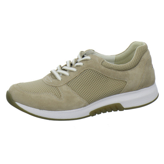 Gabor Comfort Rolling Soft Schnürhalbschuhe Beige - 360° Ansicht