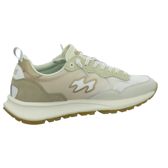 Maripe Schnürhalbschuhe Beige - 360° Ansicht