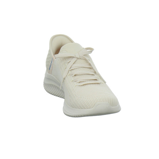 Skechers SLIP INS ULTRA FLEX Schnürhalbschuhe Beige - 360° Ansicht