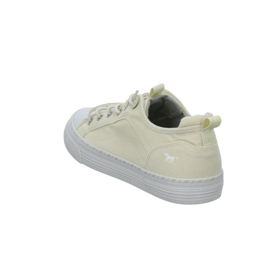 Mustang Schnürhalbschuhe Beige - 360° Ansicht