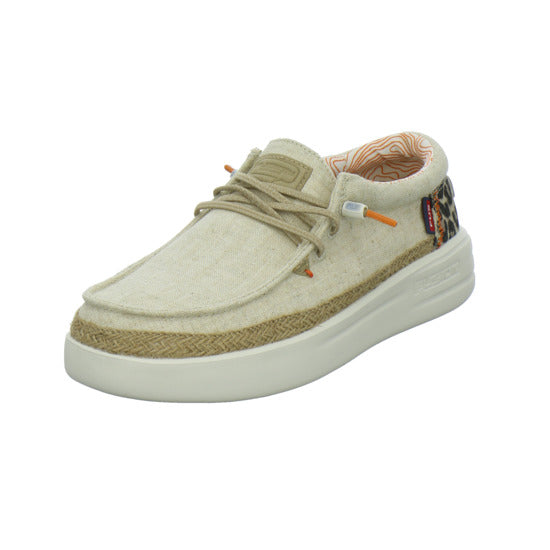 Fusion Schnürhalbschuhe Beige
