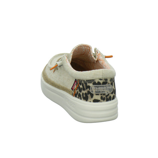 Fusion Schnürhalbschuhe Beige