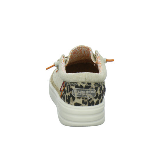 Fusion Schnürhalbschuhe Beige