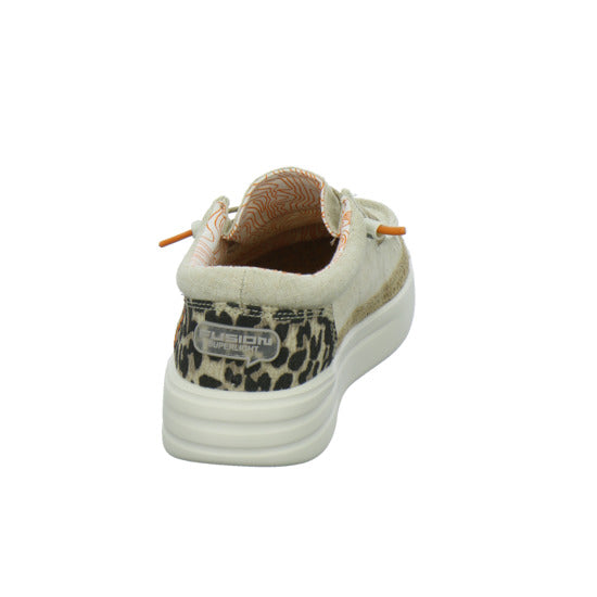Fusion Schnürhalbschuhe Beige