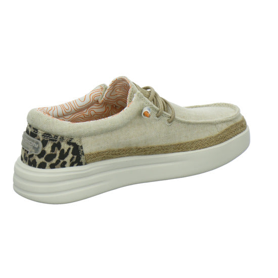 Fusion Schnürhalbschuhe Beige