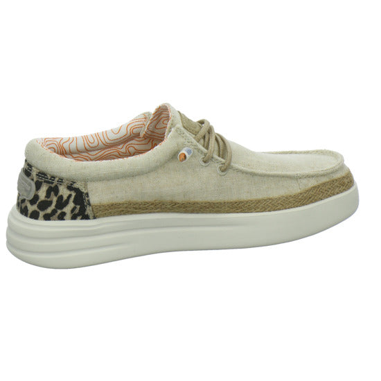 Fusion Schnürhalbschuhe Beige