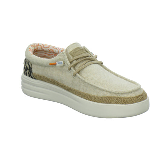 Fusion Schnürhalbschuhe Beige