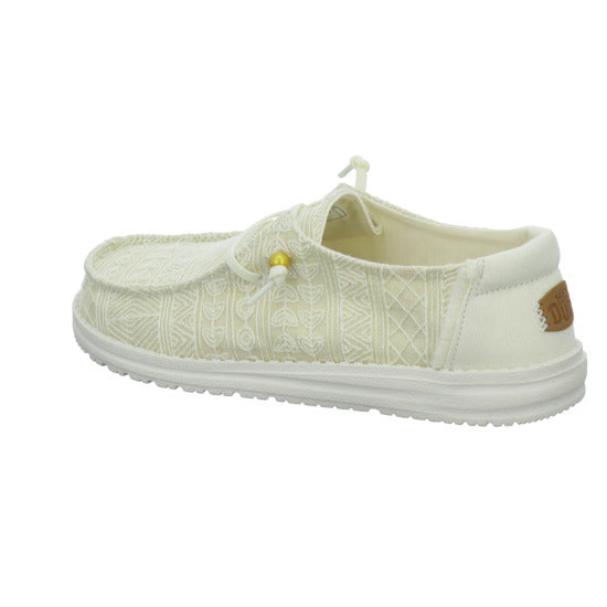 Hey Dude Wendy Crocket Schnürhalbschuhe Beige