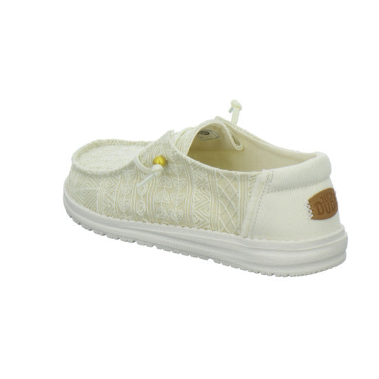 Hey Dude Wendy Crocket Schnürhalbschuhe Beige