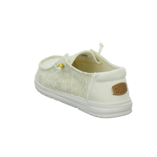 Hey Dude Wendy Crocket Schnürhalbschuhe Beige