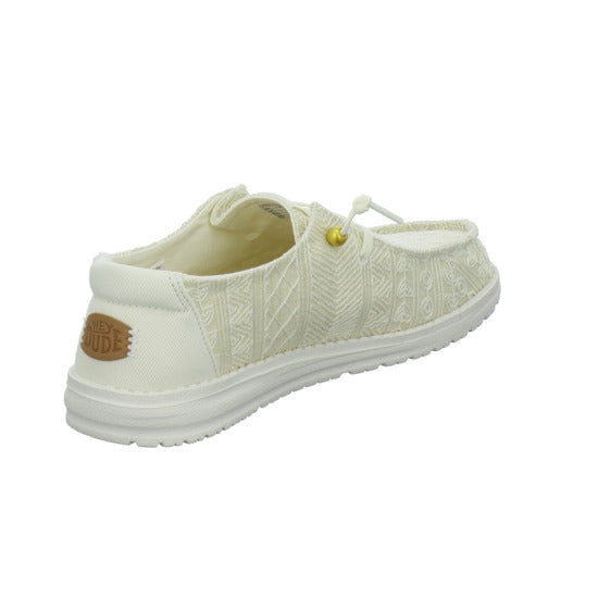 Hey Dude Wendy Crocket Schnürhalbschuhe Beige