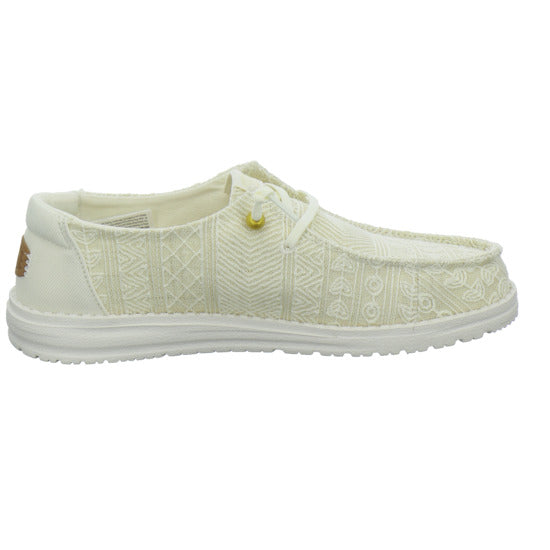 Hey Dude Wendy Crocket Schnürhalbschuhe Beige