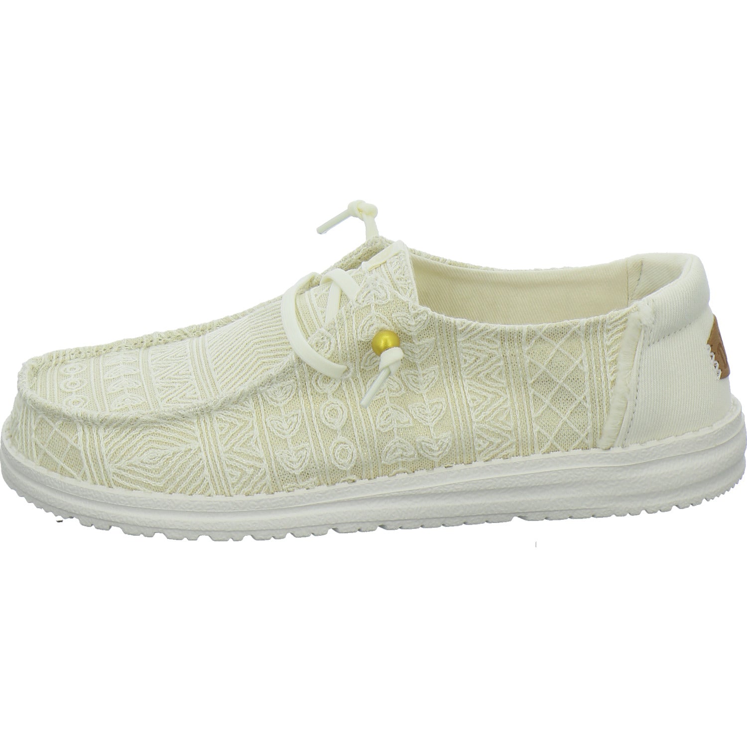 Hey Dude Wendy Crocket Schnürhalbschuhe Beige