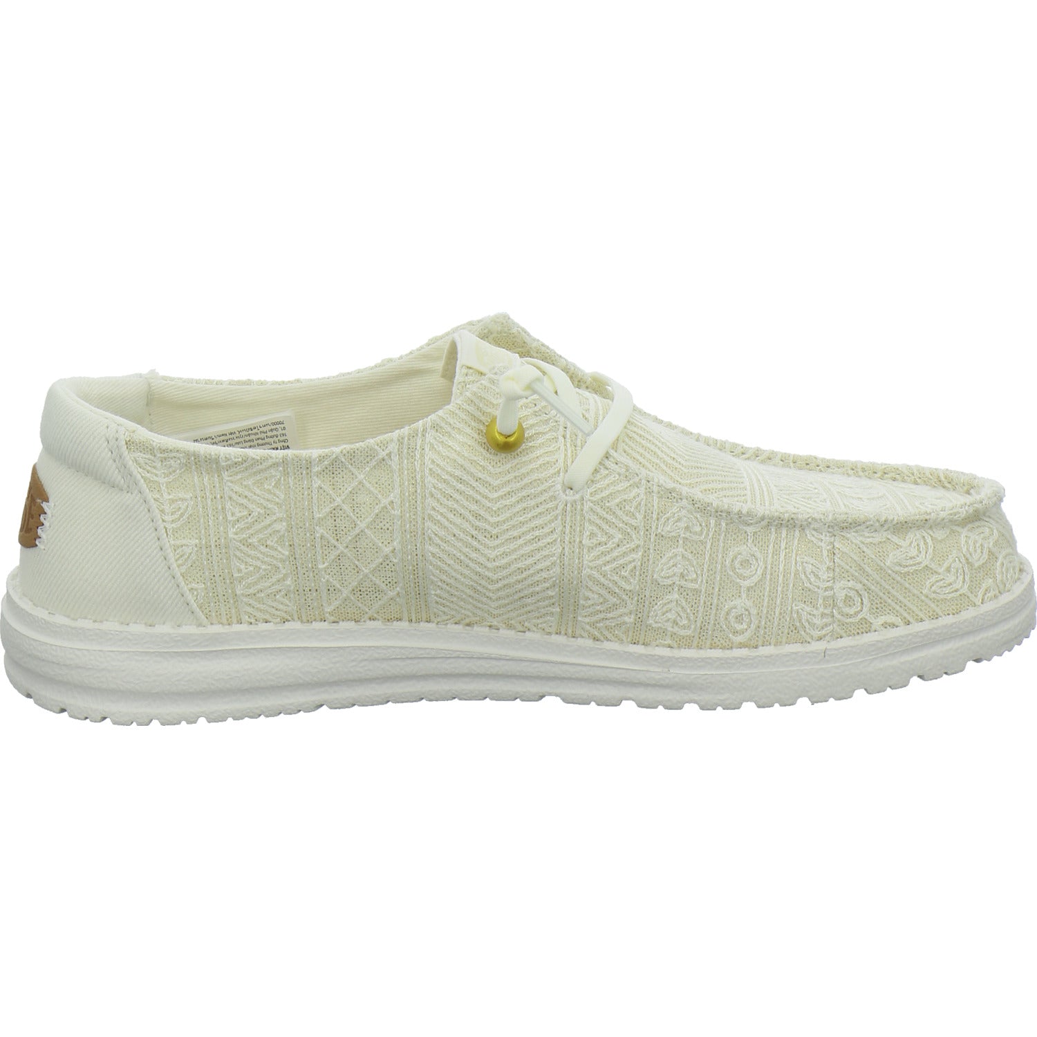 Hey Dude Wendy Crocket Schnürhalbschuhe Beige