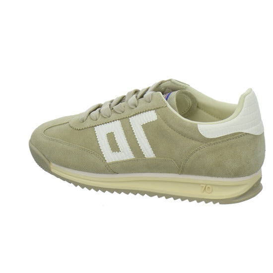 Back 70 Strike-03 Schnürhalbschuhe Beige - 360° Ansicht