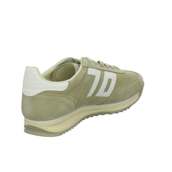Back 70 Strike-03 Schnürhalbschuhe Beige - 360° Ansicht